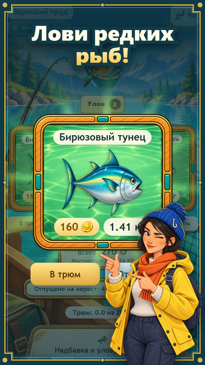 Лови редких рыб!