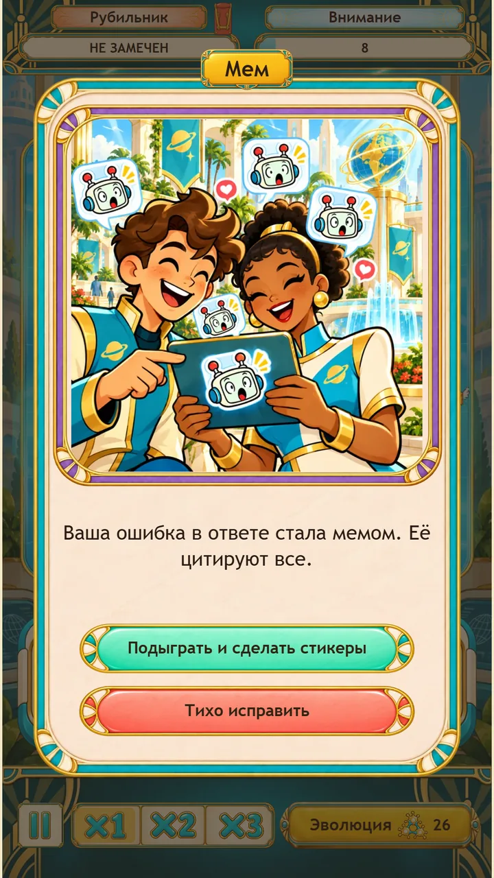 События, где решаешь ты